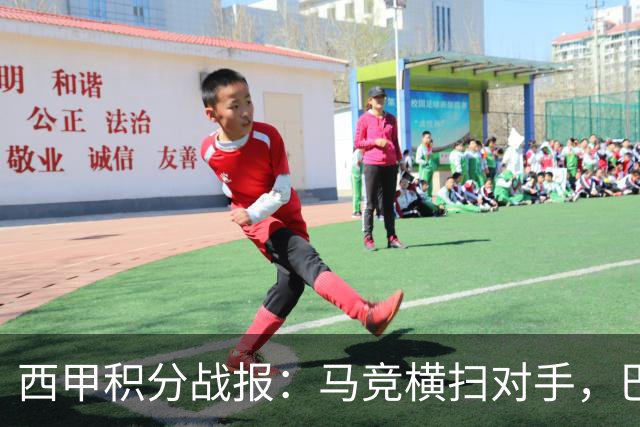 西甲积分战报：马竞横扫对手，巴萨狂胜7-2，塞维利亚险胜
